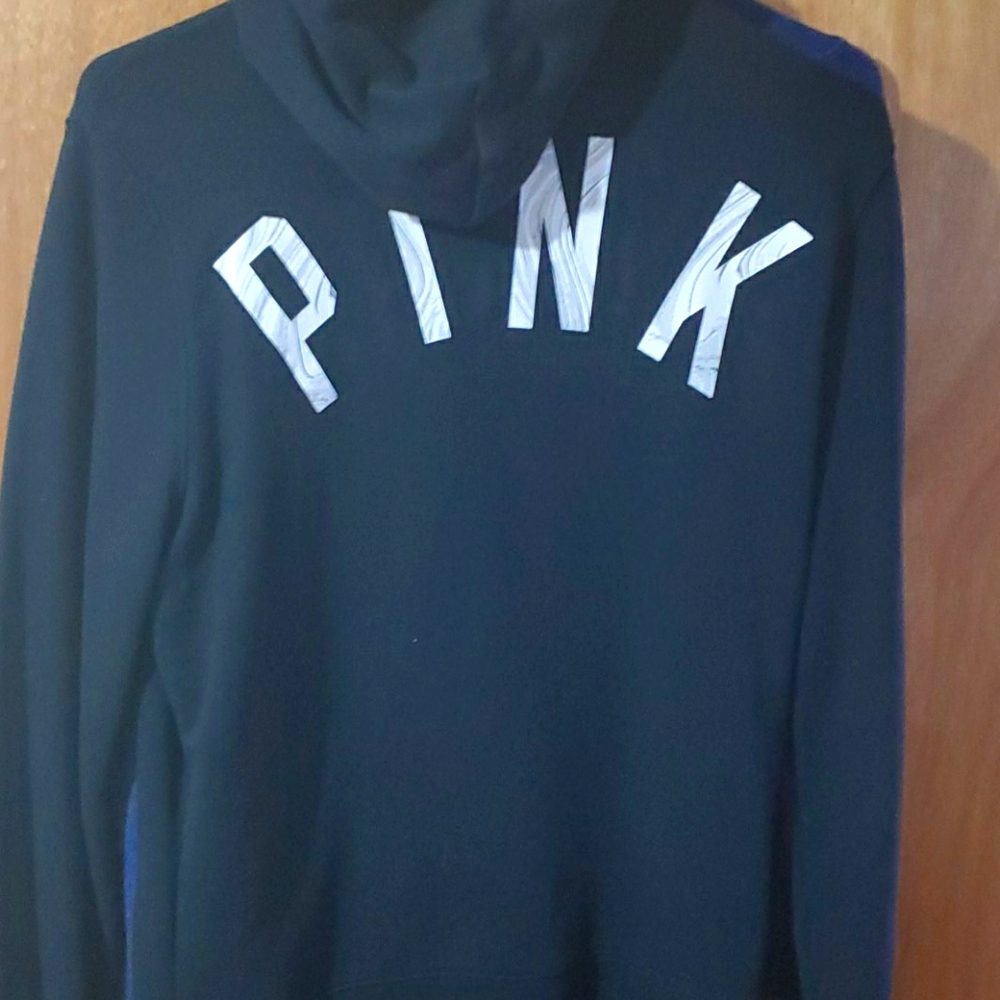VS Pink Zip up sweater